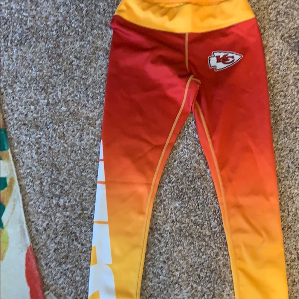 Kansas City chiefs leggings, brand new with tag!